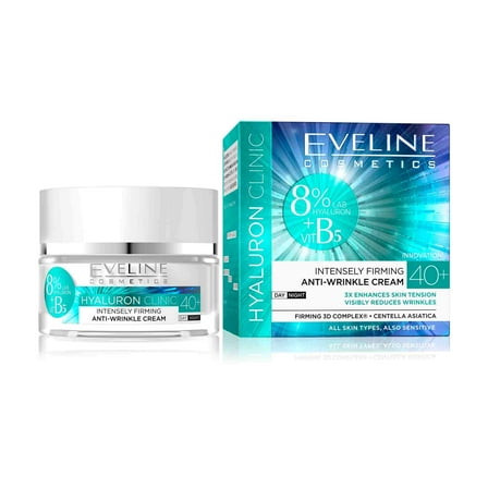 Eveline Cosmetics Hyaluron Clinic Anti-Wrinkle Cream 40 