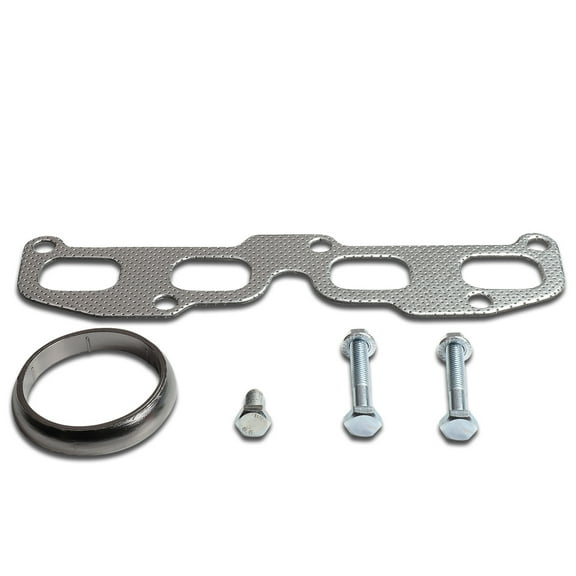 DNA Motoring GKTSET-NA02-L4 For 2002 to 2006 Nissan Altima 2.5L L4 Aluminum Exhaust Manifold Header Gasket Set 03 04 05