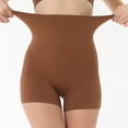 thumbnail image 3 of High Waisted Body Shaper Tummy Control Waist Slimming Slim Seamless Underwear Shapewear Buttock Lifting Coffee XXXL‑XXXXL, 3 of 6