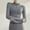 Gray, variant on Rciityk Black Women's Workout Jackets Casual Solid Slim Full Zip Long Sleeve Track Jackets Lightweight Running Athletic Yoga Jackets