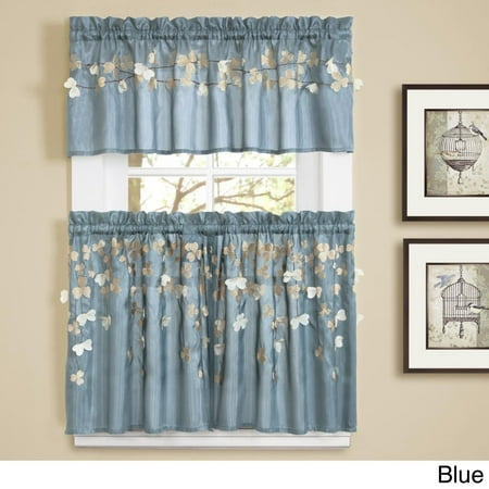 Lush Decor Flower Drops Window Valance Lush Decor Flower Drops Window Valance
