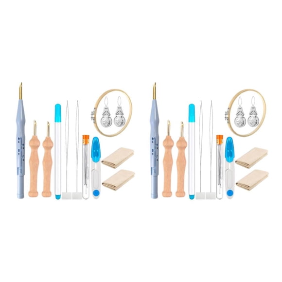 Billuyoard Embroidery Pen Punch Needle Kits Making Tools  Crafts Type1