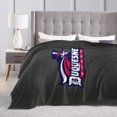 thumbnail image 4 of Duquesne University Logo Fleece Blanket, Very Soft Microfiber Flannel Blanket for Couch Warm and Cozy for All Seasons, 4 of 6