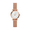 Rose Gold, variant on Fossil Carlie Mini Women's Three-Hand, Rose Gold-Tone Stainless Steel Watch