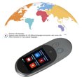 thumbnail image 3 of Portable Translator, 1500mAh 126 Languages 2.4in LCD Touch Screen Noise Reduction Language Translator Device  for Travel, 3 of 7