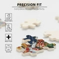 thumbnail image 6 of 1000 PCS Cute Christmas Cat 1000 Piece Puzzle For Adults,Stunningly Vibrant Colors,Enjoy The Puzzle Solving Process,Vintage Style Animal Art Christmas Wooden Jigsaw Puzzles,For Friends And Family, 6 of 6