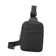 thumbnail image 4 of Bolso de pecho de moda para hombre, bolso de hombro tipo bandolera informal multifuncional, senderismo, 4 of 8
