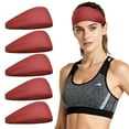 thumbnail image 1 of High-Performance Athletic Headbands Multipack For Workouts Running Yoga And Basketball Activities 5PCS, 1 of 4
