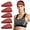 B, variant on EcoNest Athletic Headbands For 5 Pack Sweat Absorbent Sports Bands For Running Workout Yoga Basketball Fitness Hair Bands