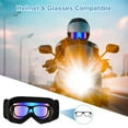 thumbnail image 5 of Deally Dirt Bike Goggles 2 Pack - Motorcycle, ATV, Riding, Ski, Windproof Racing Glasses, 5 of 8