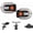 Black 2pc, variant on 2Pc Bike Tail Light with Turn Signal, Split Bicycle Rear Lights, USB Rechargeable Turn Signal Bike Taillights for Cycling, Cyclist Safety Warning Bike Light 5 Mode Waterproof Strobe Bike Rear Lights