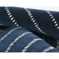 thumbnail image 5 of Momeni Simba Hand Tufted Wool Striped Navy Area Rug 2'6" X 8' Runner, 5 of 8