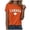 Orange, variant on Womens Summer Tops Womens Summer Tops Women's Keep Canada Flag T Shirt Proud Statement Print Top L