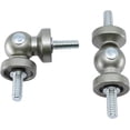 thumbnail image 3 of MERIVILLE Hinged Elbow Connector - Designed for Bay Window Curtain Rods or Corner Drapery Rods up to 5/8" Diameter, Pewter Finish, 2 Pcs, 3 of 4