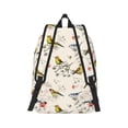 thumbnail image 3 of Xecao Little Birds for Canvas College Laptop Backpack, Durable Rucksack Travel Notebook Bag School Backpack Book Bag for Men Women, 3 of 8