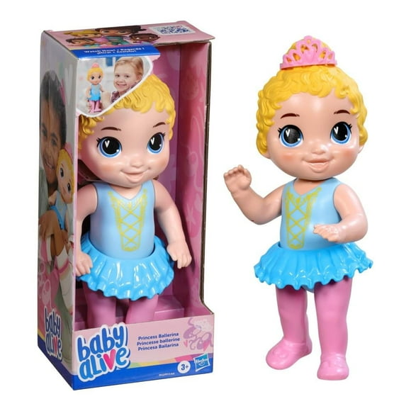 Muñeca Hasbro Baby Alive Princesa Bailarina Pelo Rubio 10.25 Pulgadas