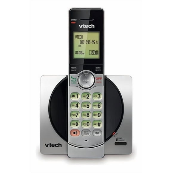 Teléfono Vtech Cs6919 Inalámbrico Color Negro/plateado