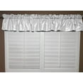thumbnail image 2 of pintuck taffeta window valance 52 wide white, 2 of 3