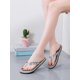 thumbnail image 4 of Women's Summer Slip-on Flat Sandals With Anti-skid Toe Ring And Slipper Sole, Fashionable And Versatile Beach Slippers, 4 of 4
