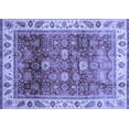 thumbnail image 1 of Ahgly Company Indoor Rectangle Abstract Blue Modern Area Rugs, 8' x 12', 1 of 4