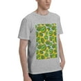 thumbnail image 2 of Bingfone Watercolor Kiwi Fruits Summer Men'S Loose Fit Short-Sleeve Pocket T-Shirt, 2 of 7