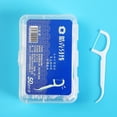 thumbnail image 3 of Graflsoa Portable Dental Floss Picks with Case, 50pcs High Polymer Oral Hygiene Tools for Home & Travel Use, 3 of 6
