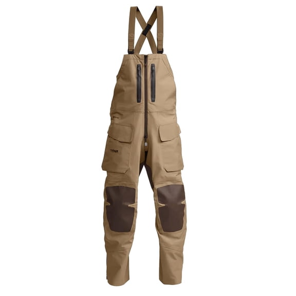 Sitka Gear Hudson Bib, Waterproof/Breathable Fabric, with Removable Knee Pads