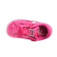 thumbnail image 5 of Puma Basket Heart Velour Toddlers' Shoes Beetroot Purple/Puma Silver  367626-01, 5 of 6