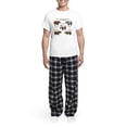 thumbnail image 5 of CafePress - Rhinos Of The World Men's Light Pajamas - Men's Light Loose Fit Cotton Pajama Set, 5 of 7