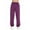 Eggplant, variant on Just Love Stretch Solid Scrub Pants for Women 6825-WHT-S (Coral, Small)