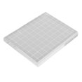 Qukaim Clear Acrylic Stamp Block for Cards Notebooks Diaries