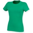 thumbnail image 2 of Skinni Fit T-Shirt à Manches Courtes Extensible Confortable pour Femmes, 2 of 3