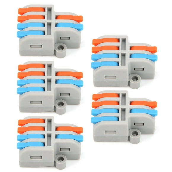 Lever Nut Connector, Nylon Push In Wire Connectors For Hard And Soft Wire PCT-42