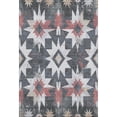 thumbnail image 2 of Addison Rugs Mayfield Premium Machine Washable Transitional Aztec Charcoal Rectangle Rug, 3' x 5', 2 of 7