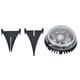 thumbnail image 2 of 4 Pack 8 LED Solar Garden Lights for Sidewalk, Yard, Lawn, Patio, Driveway, Backyard. Warm Light., 2 of 4