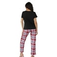thumbnail image 5 of Women's love-themed printed short-sleeved pants, casual home wear set that can be worn as outerwear, 5 of 5