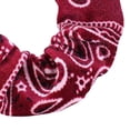 thumbnail image 3 of 5 piezas súper suave cabello Scrunchies elástico zos para el cabello cinta para el cabello grande de cuerda - Borgoña Macarena Hair Scrunchies Hairband Mujeres, 3 of 8