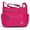 Rose red, variant on Spencer Waterproof Nylon Crossbody Handbag Large Capacity Messenger Satchel Shoulder Bag for Women Ladies (Rose red)