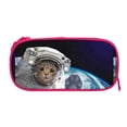 thumbnail image 3 of Goofa Cat Astronaut Pattern Big Capacity Pencil Pen Case Office College Large Storage High Capacity Bag Pouch Holder Box Organizer, 3 of 9
