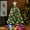 A, variant on RKSTN Mini Christmas Trees 17.7" with LED Warm Lights, 1.5 ft Decorated Artificial Tabletop Christmas Trees Home Party Decoration for Kitchen Dining Room Window
