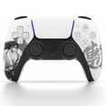 thumbnail image 3 of PS5 Skin Disc Version Console & Controllers, Mytrix Durable Protective Skin Stickers for Playstation 5 disk Edition, Vinyl Decal Stickers - White, 3 of 3