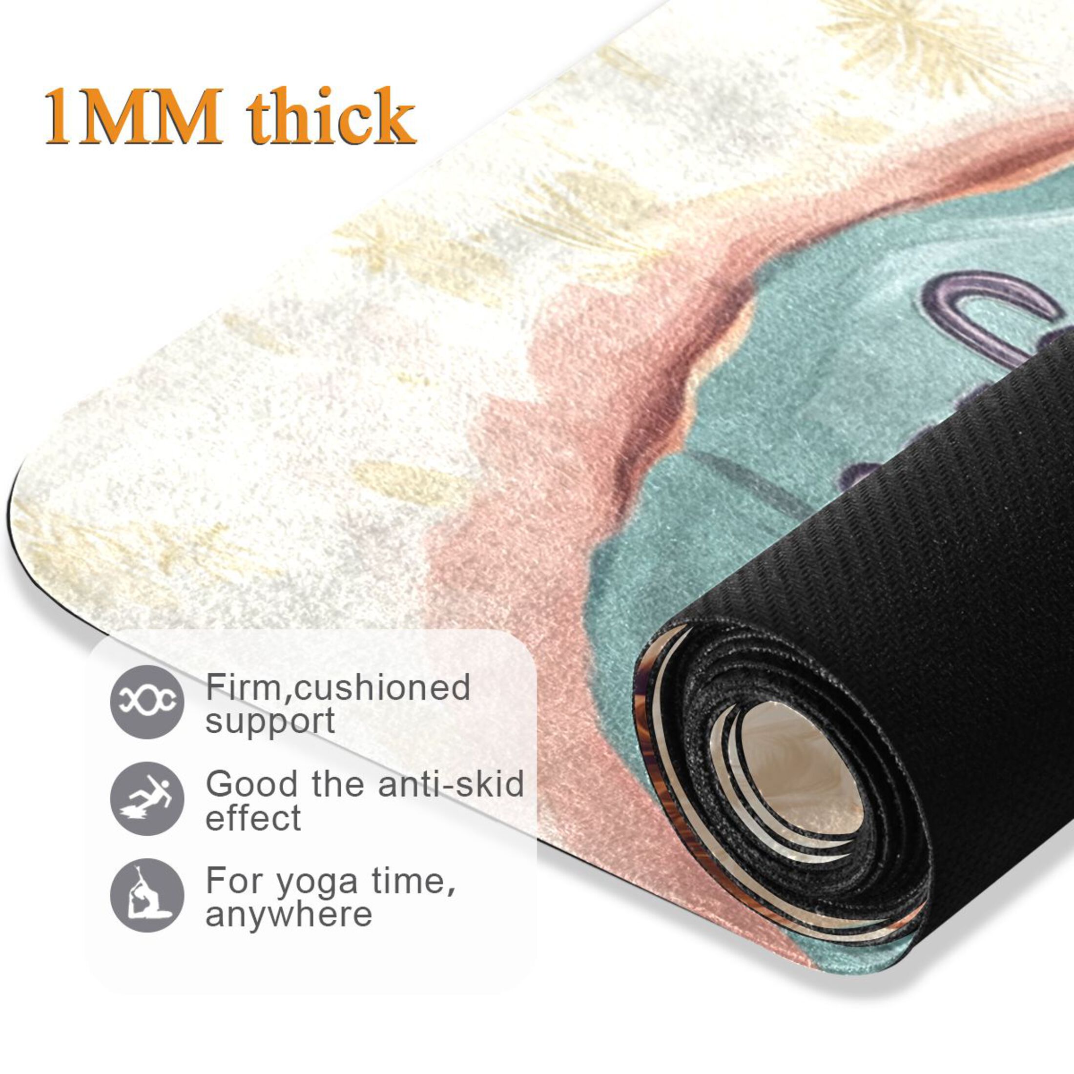 BZSMCE Yoga Mat Women Baby Dog Sleepping Fitness Mat