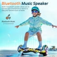 thumbnail image 7 of UNI-SUN Hoverboard, 6.5" Self Balancing Hoverboard with Bluetooth and LED Lights, 7 of 7