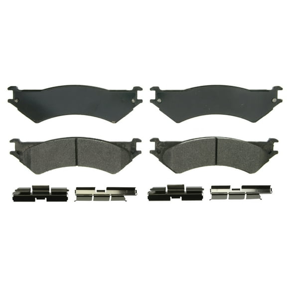 Wagner QuickStop ZX802 Semi-Metallic Disc Brake Pad Set Fits select: 1998-2007 FORD ECONOLINE