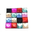 thumbnail image 4 of U8MO 100 Mixed Color Faceted Square Flatback Glass Crystal Rhinestone Gems 10X10mm, 4 of 5
