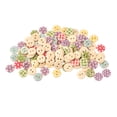 thumbnail image 1 of 500PCS Wooden Button Multipurpose Sewing Decor Craft Supplies, Pearwood Material, Rustic Wood Color, Sturdy And Durable, 1 of 8
