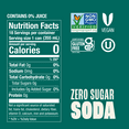 thumbnail image 4 of Zevia Zero Calorie, No Sugar Soda Pop, Favorites Variety Pack, 12 fl oz, 18 Pack Cans, 4 of 5