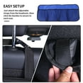 thumbnail image 4 of Car Rear Bag Vehicle Chair Back Trunk Storage car chair Pouch Water Bottle Shoes Snacks Organizer Bag, Normal Type, Blue, 4 of 8