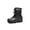 H3306-Black, variant on Felabo Kids Boys Girls Waterproof Winter Warm Anti-snow Snow Boots (Toddler/Little Kid/Big Kid)