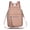 Pink, variant on Women's Small PU Leather Backpack Purse - Convertible Lightweight Shoulder Bag for Daily, Travel & Outings.